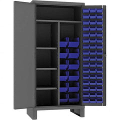 Durham - 2 Shelf Bin Storage Cabinet - Eagle Tool & Supply