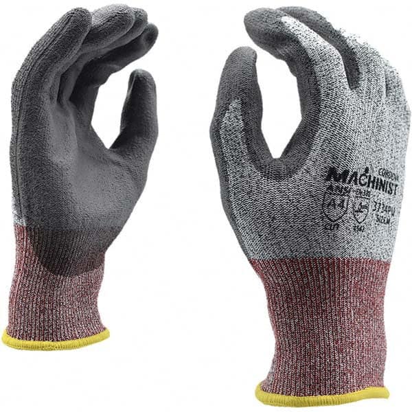 Cordova - Size 2XL (11), ANSI Cut Lvl A4, ANSI Puncture Lvl 4, ANSI Abrasion Lvl 5, Polyurethane Coated Cut & Puncture Resistant Gloves - Eagle Tool & Supply