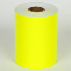 Cobra Systems - Labels, Ribbons & Tapes; Type: Vinyl Tape ; Color: Yellow ; For Use With: VNM8 ; Width (Inch): 6 ; Length (Feet): 75 ; Material: Vinyl - Exact Industrial Supply