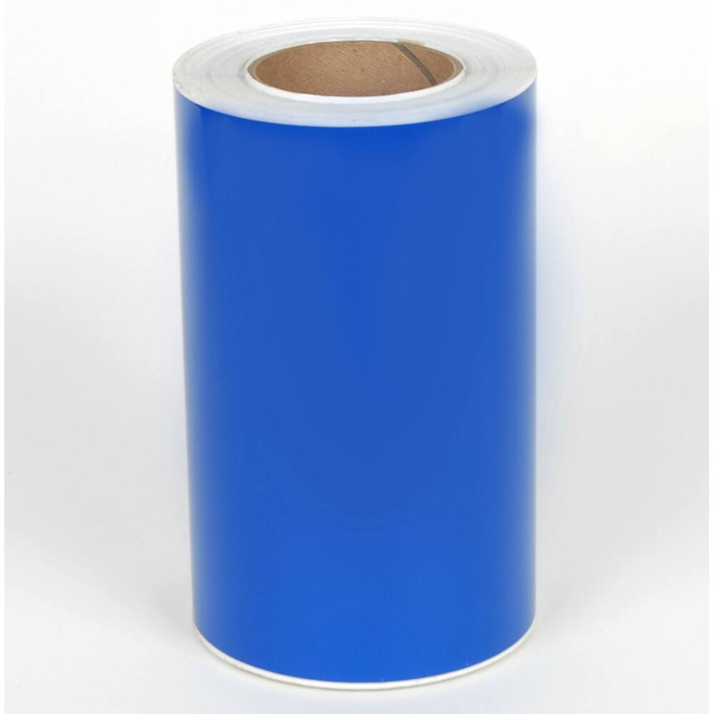 Cobra Systems - Labels, Ribbons & Tapes; Type: Vinyl Tape ; Color: Blue ; For Use With: VNM8 ; Width (Inch): 8 ; Length (Feet): 150 ; Material: Vinyl - Exact Industrial Supply