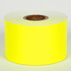 Cobra Systems - Labels, Ribbons & Tapes; Type: Vinyl Tape ; Color: Yellow ; For Use With: VNM4PRO ; Width (Inch): 3 ; Length (Feet): 75 ; Material: Vinyl - Exact Industrial Supply