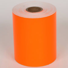 Cobra Systems - Labels, Ribbons & Tapes; Type: Vinyl Tape ; Color: Orange ; For Use With: VNM8 ; Width (Inch): 6 ; Length (Feet): 75 ; Material: Vinyl - Exact Industrial Supply