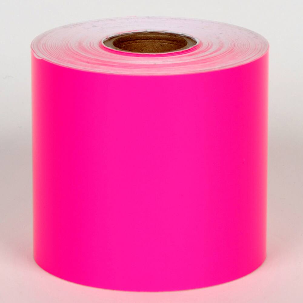 Cobra Systems - Labels, Ribbons & Tapes; Type: Vinyl Tape ; Color: Pink ; For Use With: VNM8 ; Width (Inch): 6 ; Length (Feet): 75 ; Material: Vinyl - Exact Industrial Supply