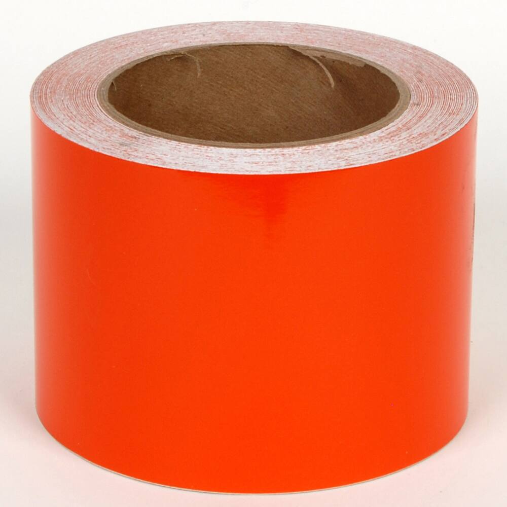 Cobra Systems - Labels, Ribbons & Tapes; Type: Vinyl Tape ; Color: Orange ; For Use With: VNM8 ; Width (Inch): 7 ; Length (Feet): 75 ; Material: Vinyl - Exact Industrial Supply