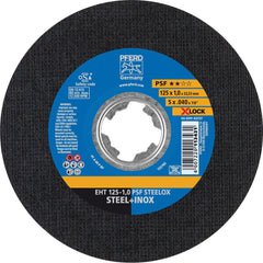 PFERD - Cutoff Wheels; Tool Compatibility: Angle Grinder ; Wheel Diameter (Inch): 5 ; Wheel Thickness (Inch): 0.0400 ; Abrasive Material: Aluminum Oxide ; Maximum RPM: 12200.000 ; Grit: 46 - Exact Industrial Supply