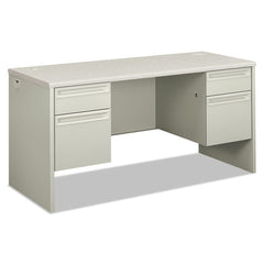 Hon - Credenzas; Type: Credenza ; Number of Drawers: 4.000 ; Length (Inch): 60 ; Height (Inch): 29-1/2 ; Depth (Inch): 24 ; Color: Light Gray - Exact Industrial Supply