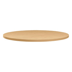 Hon - Stationary Tables; Type: Table Top ; Material: High-Pressure Laminate ; Color: Natural Maple ; Diameter (Inch): 36 ; Height (Inch): 1-1/8 ; Width (Inch): 36 - Exact Industrial Supply