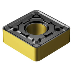 Turning Insert:  SNMG 19 06 08-PR 4415,  Solid Carbide TiCN, Al2O3 & TiN Finish,  Neutral,  0.0313″ Corner Radius,  N/A Square,  Series  SNMG-PR