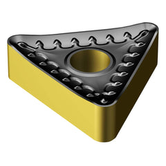TNMM333-QR 4425 Carbide Turning Insert Al2O3/TiN/TiCN Finish, Neutral, 3/8″ Inscribed Circle, 0.0469″ Corner Radius, 3/16″ Thick, 60° Trigon