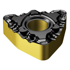 WNMG432-PF 4425 Carbide Turning Insert Al2O3/TiN/TiCN Finish, Neutral, 1/2″ Inscribed Circle, 0.0313″ Corner Radius, 3/16″ Thick, 80° Triangle