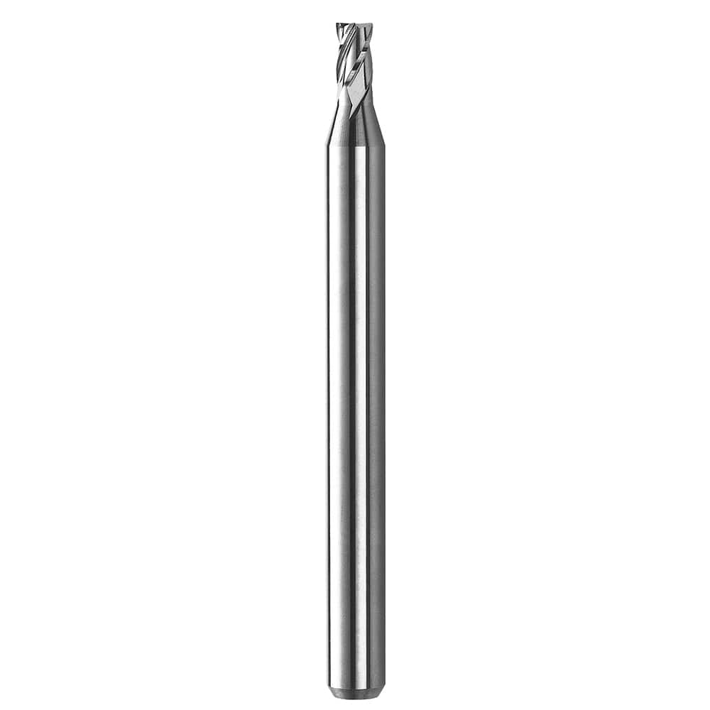 SGS - Ball End Mills; Mill Diameter (mm): 0.50 ; Mill Diameter (Decimal Inch): 0.0197 ; Number of Flutes: 4 ; Length of Cut (mm): 0.7500 ; Length of Cut (Decimal Inch): 0.1100 ; Material: Solid Carbide - Exact Industrial Supply