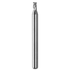 SGS - Ball End Mills; Mill Diameter (Decimal Inch): 0.0620 ; Number of Flutes: 4 ; Length of Cut (Decimal Inch): 0.4960 ; Material: Solid Carbide ; Overall Length (Inch): 2-1/2 ; Shank Diameter (Inch): 1/8 - Exact Industrial Supply