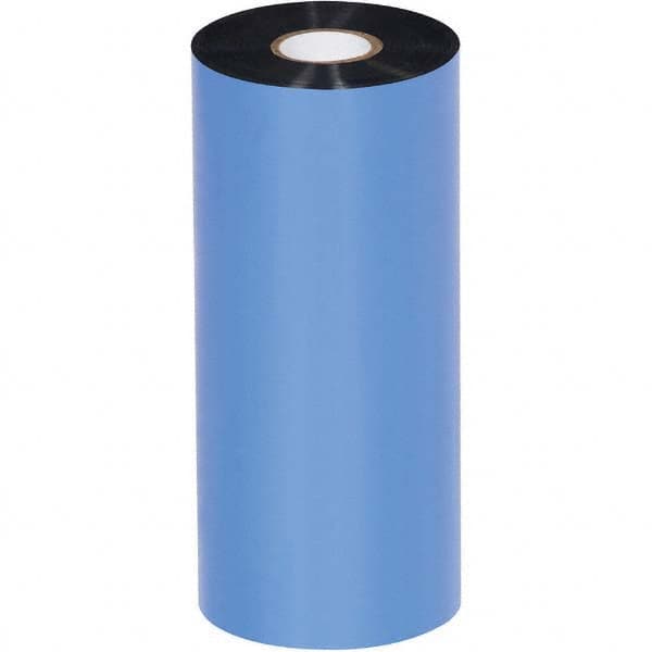 Value Collection - 6-1/2" x 1476' Black Wax/Resin Thermal Transfer Ribbon - Eagle Tool & Supply