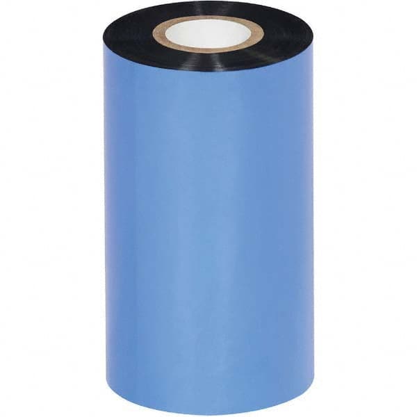 Value Collection - 4.33" x 984' Black Wax/Resin Thermal Transfer Ribbon - Eagle Tool & Supply