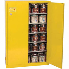 Eagle - Safety Cabinets Hazardous Chemical Type: Flammable and Combustible Liquids Color: Yellow - Eagle Tool & Supply