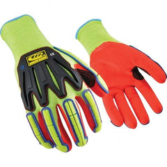 Ringers Gloves - Size 3XL (13), ANSI Cut Lvl A6, Nitrile Coated Cut Resistant Gloves - Eagle Tool & Supply