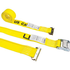 US Cargo Control - Slings & Tiedowns (Load-Rated) Type: Ratchet Tie Down Width (Inch): 2 - Eagle Tool & Supply