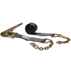 US Cargo Control - Slings & Tiedowns (Load-Rated) Type: Ratchet Tie Down Width (Inch): 4 - Eagle Tool & Supply