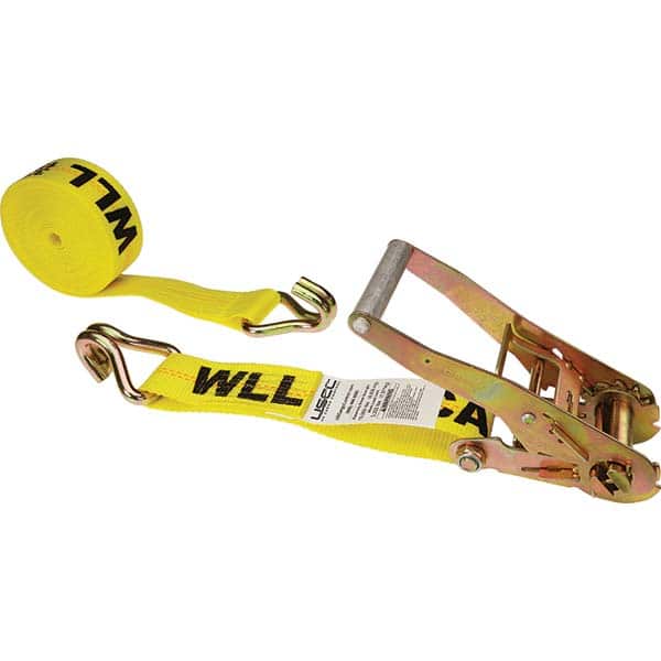US Cargo Control - Slings & Tiedowns (Load-Rated) Type: Ratchet Tie Down Width (Inch): 2 - Eagle Tool & Supply