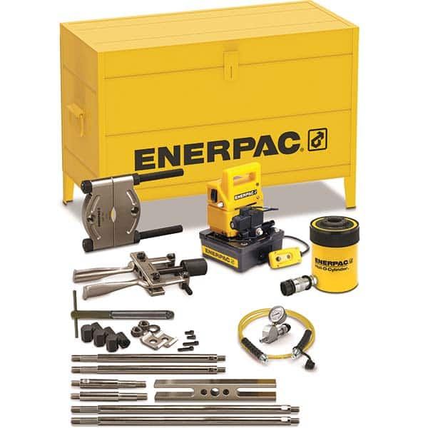 Enerpac - Puller & Separator Sets Type: Hydraulic Puller Set Maximum Spread (Inch): 7.078125 - Eagle Tool & Supply