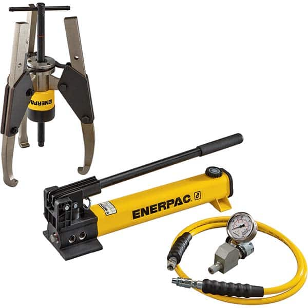 Enerpac - Puller & Separator Sets Type: Hydraulic Puller Set Maximum Spread (Inch): 13.78125 - Eagle Tool & Supply