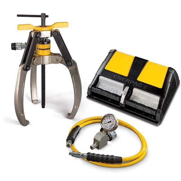 Enerpac - Puller & Separator Sets Type: Hydraulic Puller Set Maximum Spread (Inch): 3.3125 - Eagle Tool & Supply