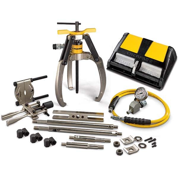 Enerpac - Puller & Separator Sets Type: Hydraulic Puller Set Maximum Spread (Inch): 3.3125 - Eagle Tool & Supply