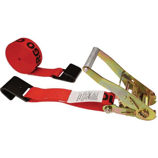 US Cargo Control - Slings & Tiedowns (Load-Rated) Type: Ratchet Tie Down Width (Inch): 2 - Eagle Tool & Supply
