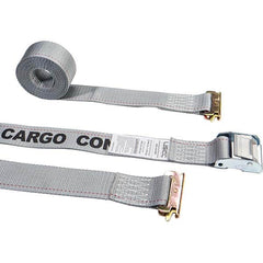 US Cargo Control - Slings & Tiedowns (Load-Rated) Type: Ratchet Tie Down Width (Inch): 2 - Eagle Tool & Supply
