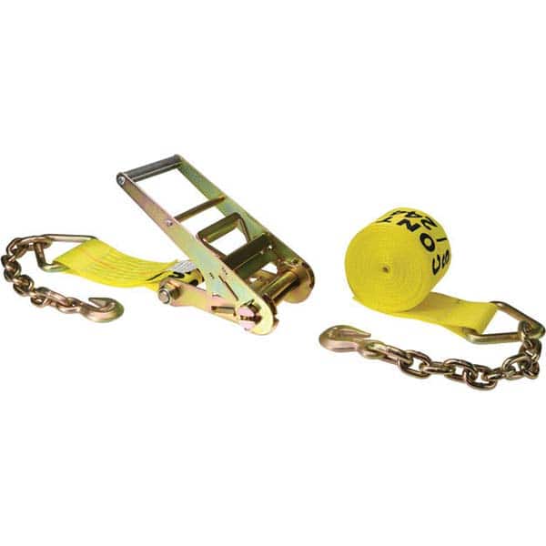 US Cargo Control - Slings & Tiedowns (Load-Rated) Type: Ratchet Tie Down Width (Inch): 4 - Eagle Tool & Supply