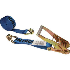 US Cargo Control - Slings & Tiedowns (Load-Rated) Type: Ratchet Tie Down Width (Inch): 2 - Eagle Tool & Supply