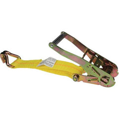 US Cargo Control - Slings & Tiedowns (Load-Rated) Type: Ratchet Tie Down Width (Inch): 2 - Eagle Tool & Supply