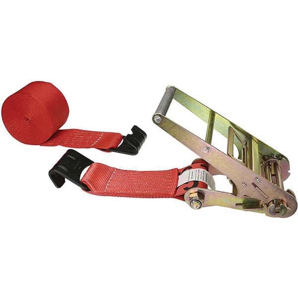US Cargo Control - Slings & Tiedowns (Load-Rated) Type: Ratchet Tie Down Width (Inch): 4 - Eagle Tool & Supply