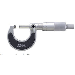 5″-6″ Measuring Range-0.001″ Graduation - Ratchet Thimble - Carbide Face - Outside Micrometer - Eagle Tool & Supply