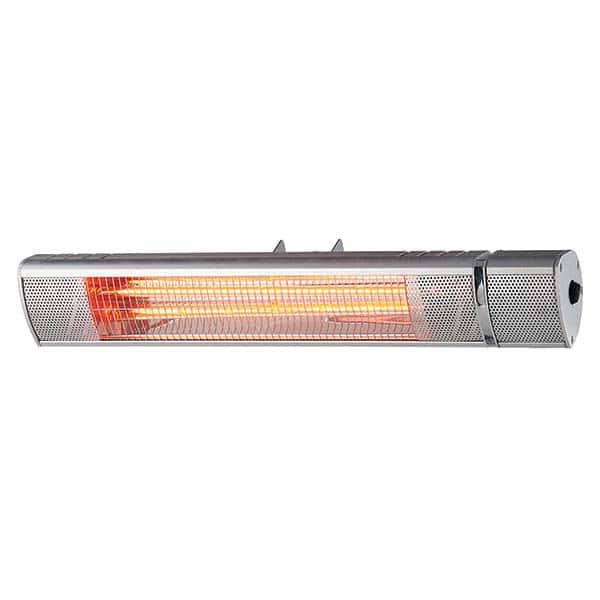 Comfort Zone - Electric Radiant Heaters Type: Halogen Radiant, Golden Tube Maximum BTU Rating: 10240 - Eagle Tool & Supply