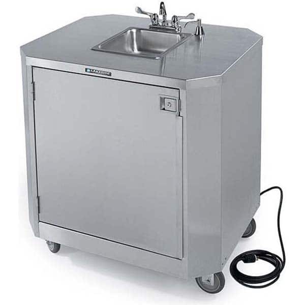 Lakeside - Stainless Steel Sinks Type: Portable Hand Washing Station Outside Length: 38.5 (Inch) - Eagle Tool & Supply