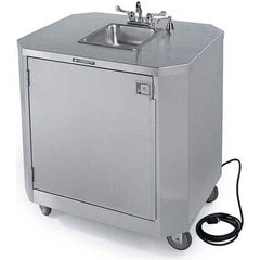 Lakeside - Stainless Steel Sinks Type: Portable Hand Washing Station Outside Length: 38.5 (Inch) - Eagle Tool & Supply
