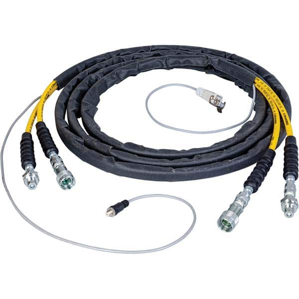 Enerpac - Hydraulic Pump Hose Inside Diameter (Inch): 0.25 Hose Length (Feet): 20.00 - Eagle Tool & Supply