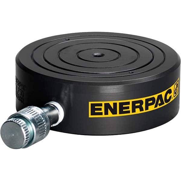 Enerpac - Portable Hydraulic Cylinders Type: Low Height Cylinder Load Capacity (Ton): 61.8125 (Inch) - Eagle Tool & Supply