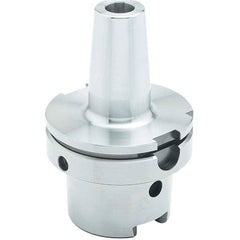 Shrink-Fit Tool Holder & Adapter: HSK100A Taper Shank, 0.625″ Hole Dia 3.94″ Projection, 1.06″ Nose Dia, 1.97″ Clamp Depth, Through Coolant