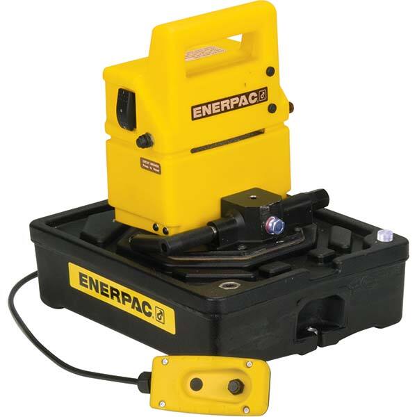 Enerpac - Power Hydraulic Pumps & Jacks Type: Electric Pressure Rating (psi): 5000 - Eagle Tool & Supply