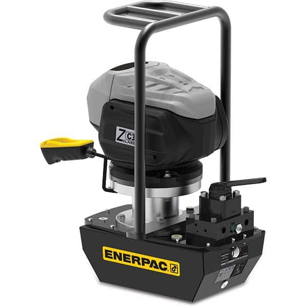 Enerpac - Power Hydraulic Pumps & Jacks Type: Hydraulic Pressure Rating (psi): 10000 - Eagle Tool & Supply