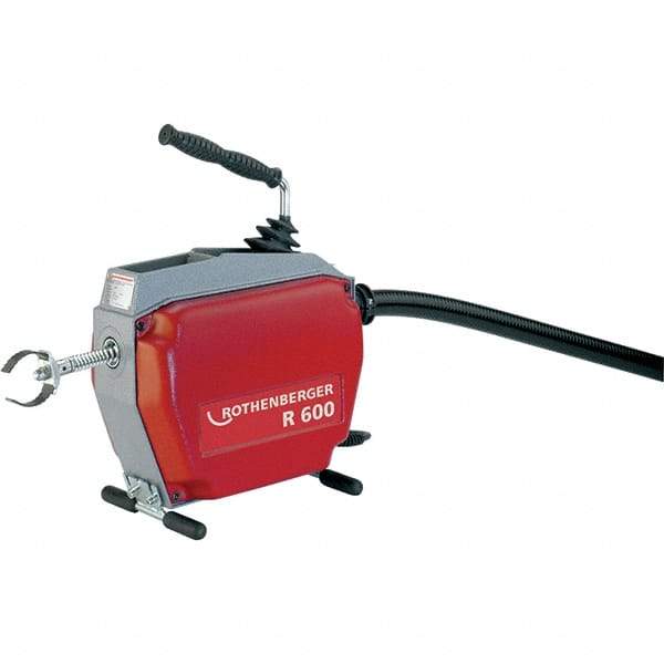 Rothenberger - Electric & Gas Drain Cleaning Machines Type of Power: 110V For Minimum Pipe Size: 3/4 (Inch) - Eagle Tool & Supply