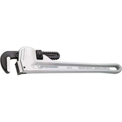 Rothenberger - Pipe Wrenches Type: Cast Aluminum Pipe Wrench Maximum Pipe Capacity (Inch): 2 - Eagle Tool & Supply