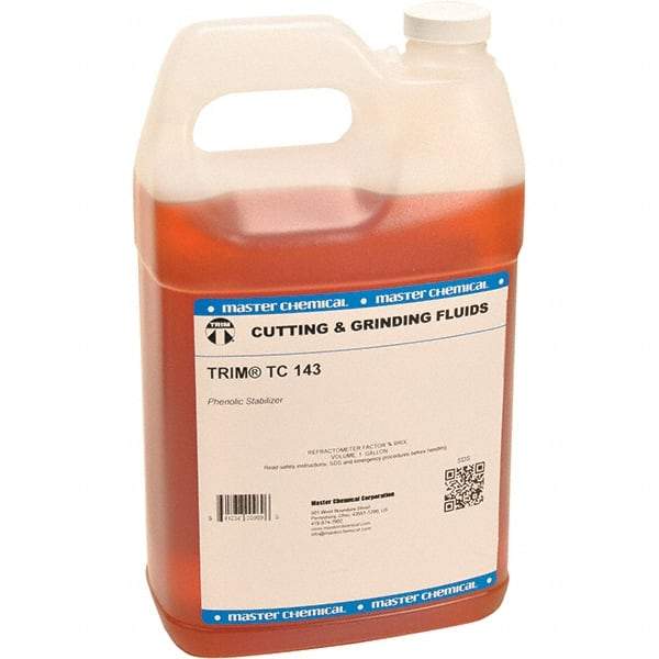 Master Fluid Solutions - 1 Gal Jug Emulsifier/Stabilizer - Low Foam, Series Trim TC 143 - Eagle Tool & Supply