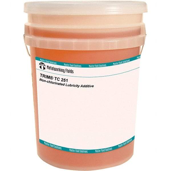 Master Fluid Solutions - 5 Gal Pail Lube/Emulsifier Additive - Low Foam, Series Trim TC251 - Eagle Tool & Supply