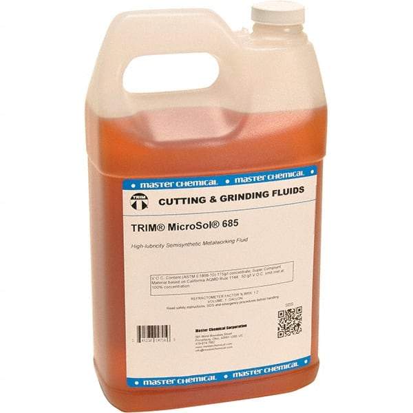 Master Fluid Solutions - 1 Gal Jug Cutting Fluid - Semisynthetic - Eagle Tool & Supply