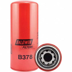 Baldwin Filters - 1-1/4 Thread 8-23/32" OAL x 3-11/16" OD Automotive Oil Filter - Eagle Tool & Supply