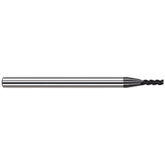 Harvey Tool - Square End Mills; Mill Diameter (Inch): 1/16 ; Mill Diameter (Decimal Inch): 0.0620 ; Length of Cut (Decimal Inch): 0.1860 ; Material: Solid Carbide ; Finish/Coating: AlTiN Nano ; Shank Diameter (Inch): 1/8 - Exact Industrial Supply