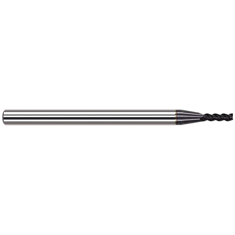 Harvey Tool - 1/8", 3/8" LOC, 1/8" Shank Diam, 1-1/2" OAL, 4 Flute Solid Carbide Square End Mill - Exact Industrial Supply